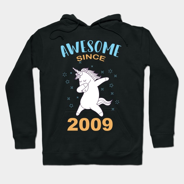 Awesome since 2009 Hoodie by GronstadStore